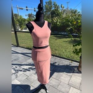 Peach set missguided